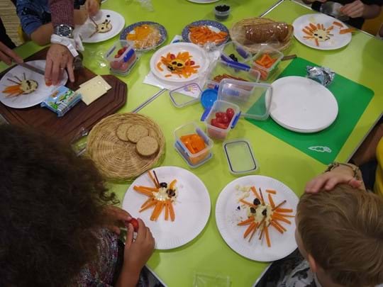 Cooking zone lions at Funday Sunday
